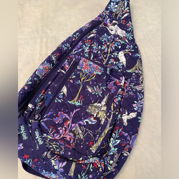 Vera Bradley Handbags - Vera Bradley Harry Potter Sling Backpack Forbidden Forest NWT